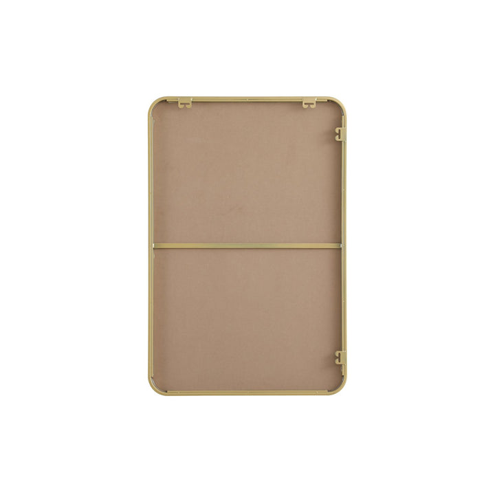 Contour Metal Rectangle Mirror 24X36 In Brass - View 6 - Joshua Marshal