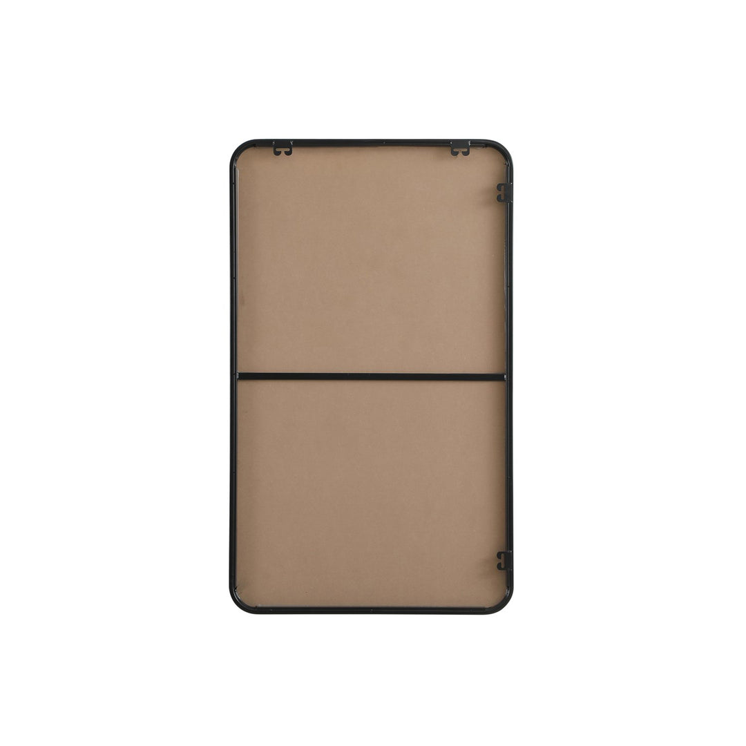 Contour Metal Rectangle Mirror 24X40 In Black - View 6 - Joshua Marshal