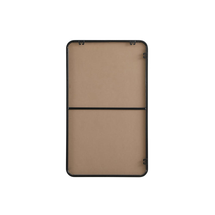 Contour Metal Rectangle Mirror 24X40 In Black - View 6 - Joshua Marshal
