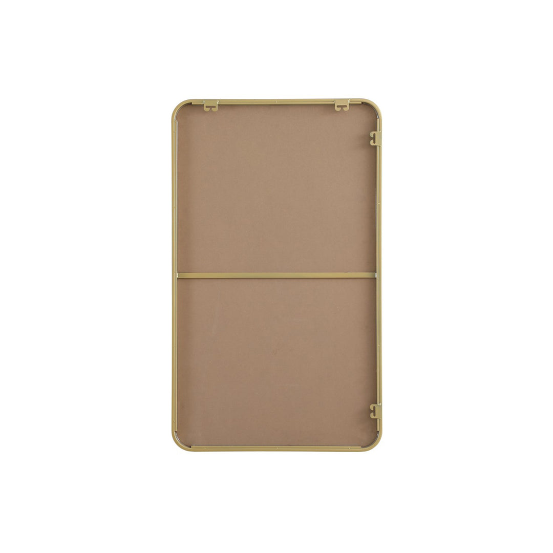 Contour Metal Rectangle Mirror 24X40 In Brass - View 6 - Joshua Marshal