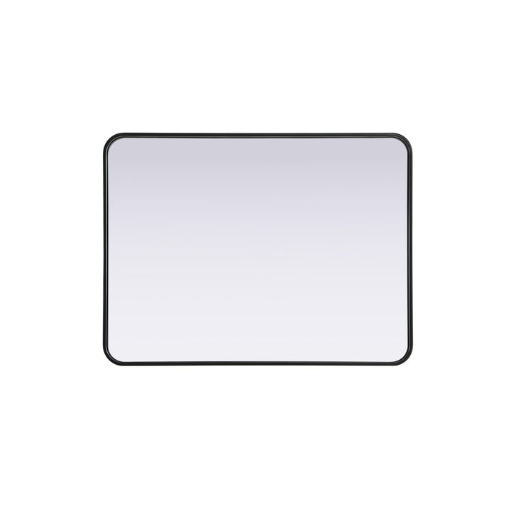 Contour Metal Rectangle Mirror 27X36 In Black - View 5 - Joshua Marshal