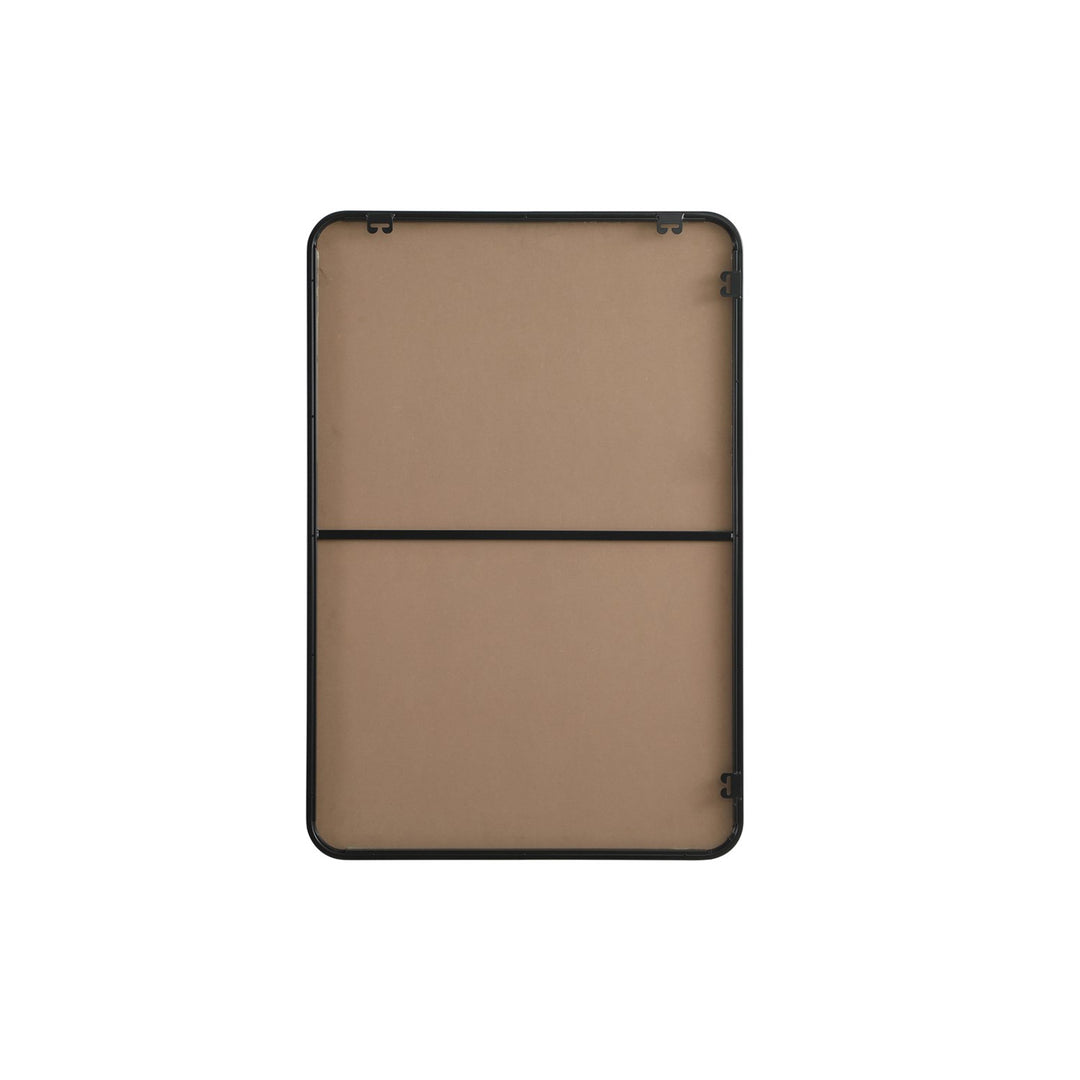 Contour Metal Rectangle Mirror 27X40 In Black - View 6 - Joshua Marshal