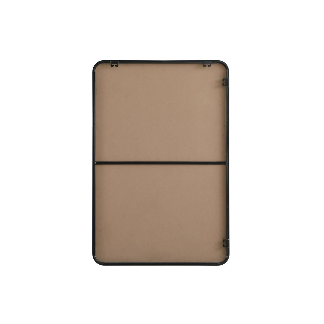 Contour Metal Rectangle Mirror 28X42 In Black - View 6 - Joshua Marshal