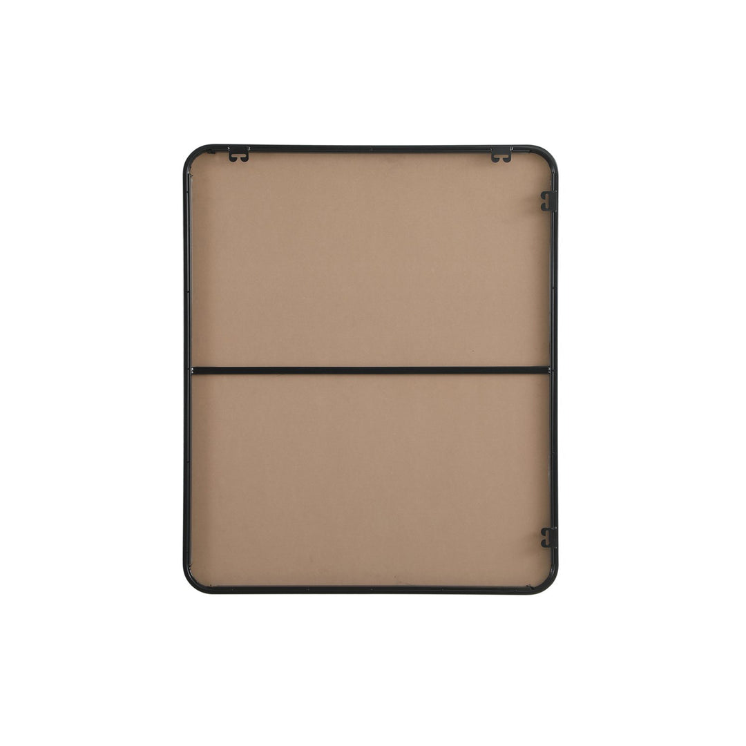 Contour Metal Rectangle Mirror 30X36 In Black - View 6 - Joshua Marshal