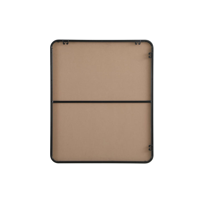 Contour Metal Rectangle Mirror 30X36 In Black - View 6 - Joshua Marshal