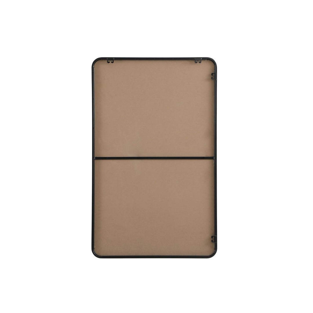 Contour Metal Rectangle Mirror 30X48 In Black - View 6 - Joshua Marshal