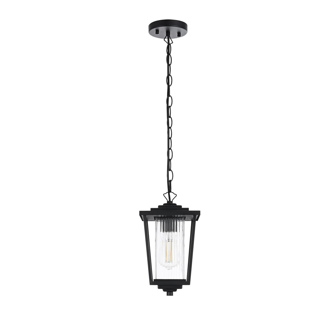6.5 Inch Outdoor Pendant in Black - View 3 - Joshua Marshal