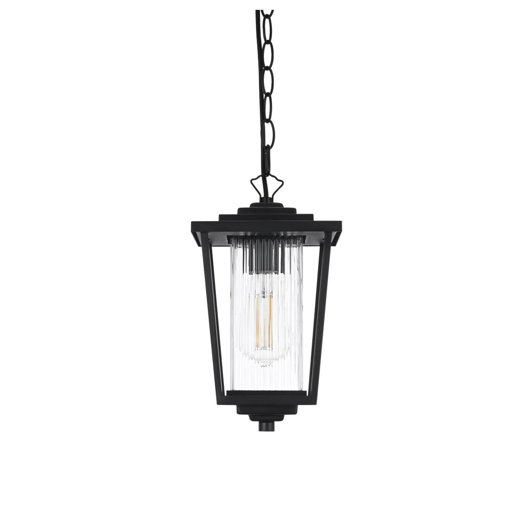 6.5 Inch Outdoor Pendant in Black - View 4 - Joshua Marshal