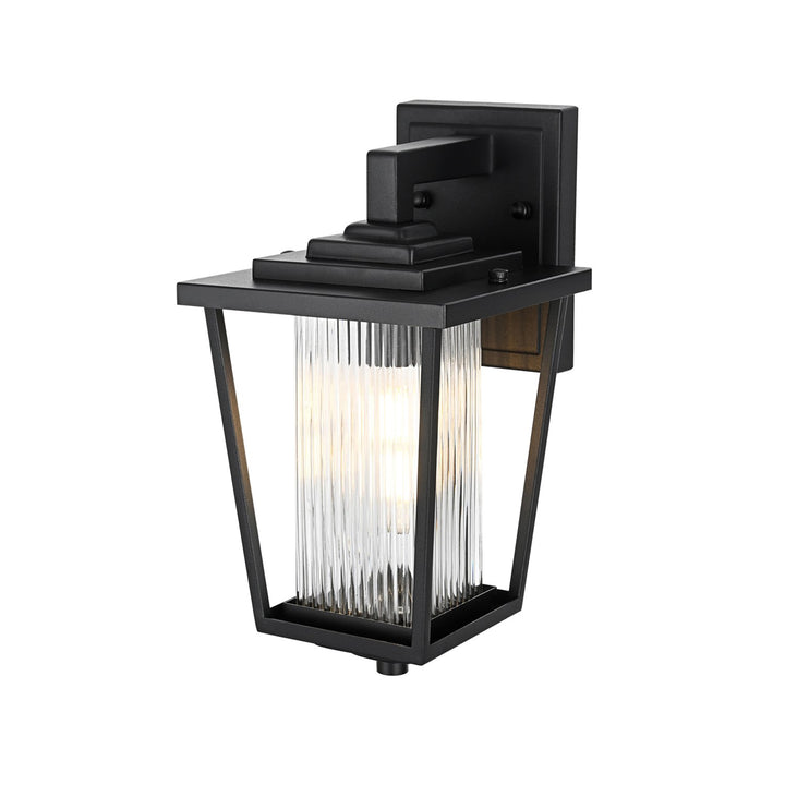 6.5 Inch Outdoor Wall Sconce in Black - View 4 - Joshua Marshal