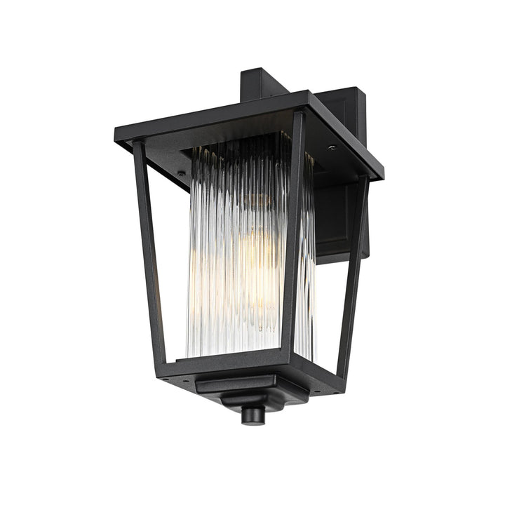 6.5 Inch Outdoor Wall Sconce in Black - View 5 - Joshua Marshal