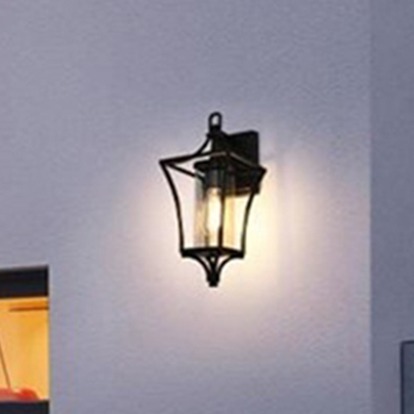 7 Inch Outdoor Wall Sconce in Black Black Finish - LIGHTING by Joshua Marshal
