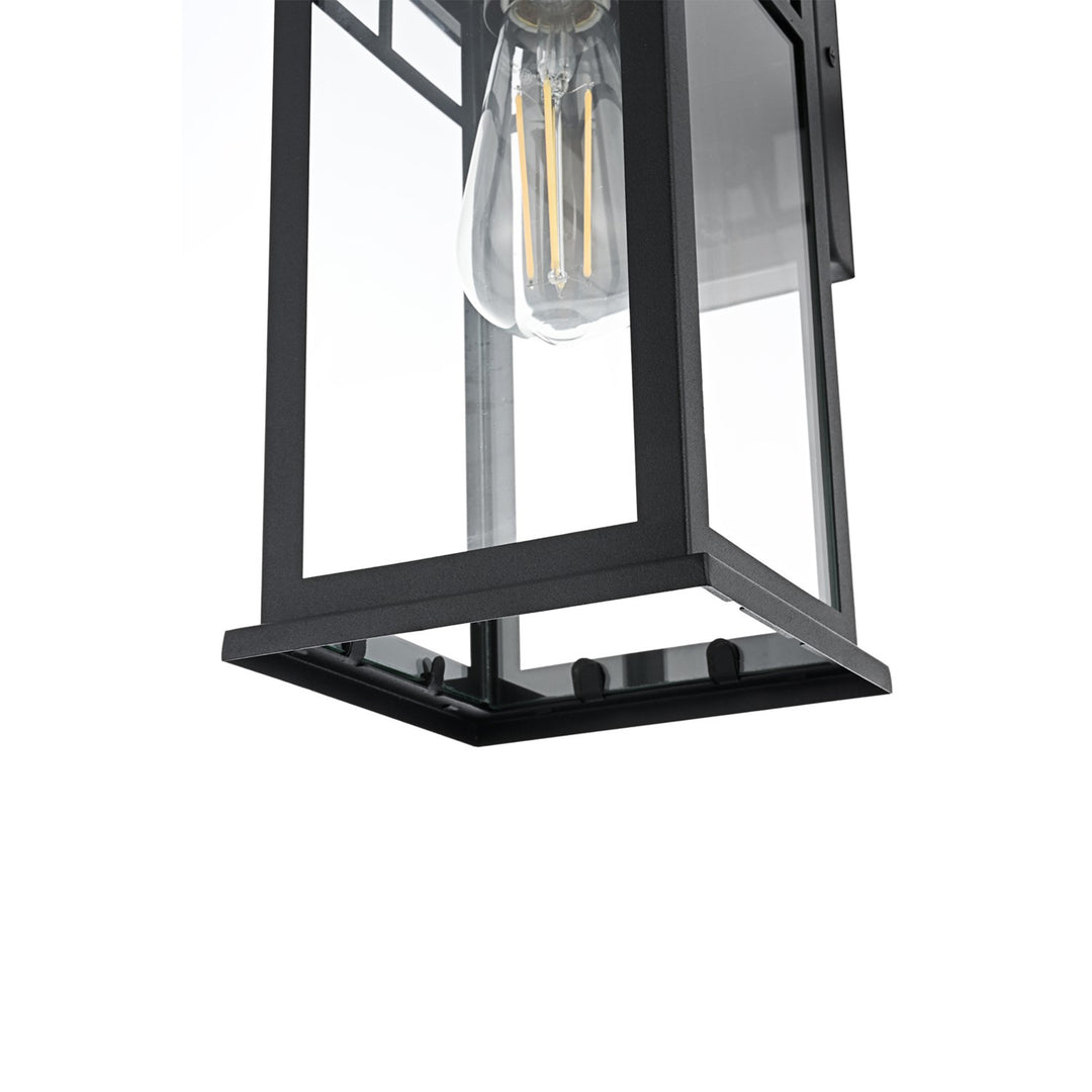6.5 Inch Outdoor Wall Sconce in Black - View 5 - Joshua Marshal