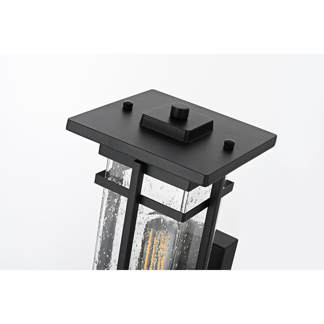 6.5 Inch Outdoor Wall Sconce in Black - View 5 - Joshua Marshal