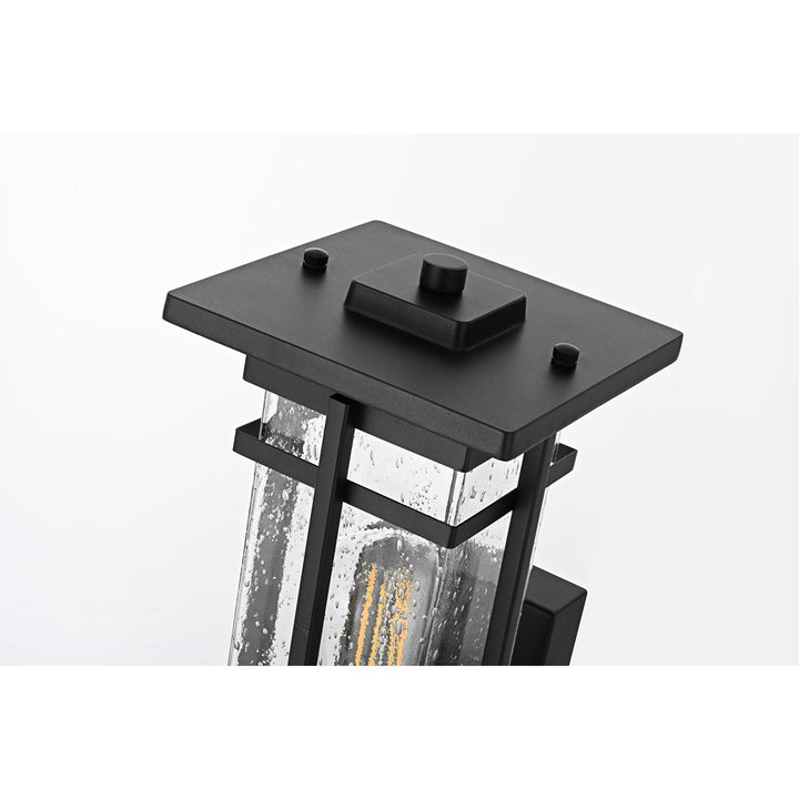 6.5 Inch Outdoor Wall Sconce in Black - View 5 - Joshua Marshal