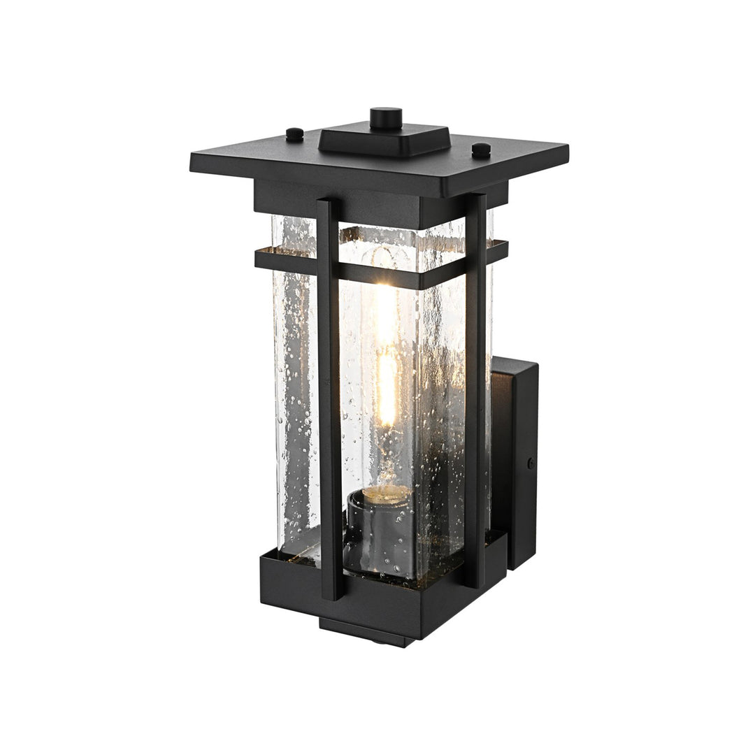 6.5 Inch Outdoor Wall Sconce in Black - View 6 - Joshua Marshal