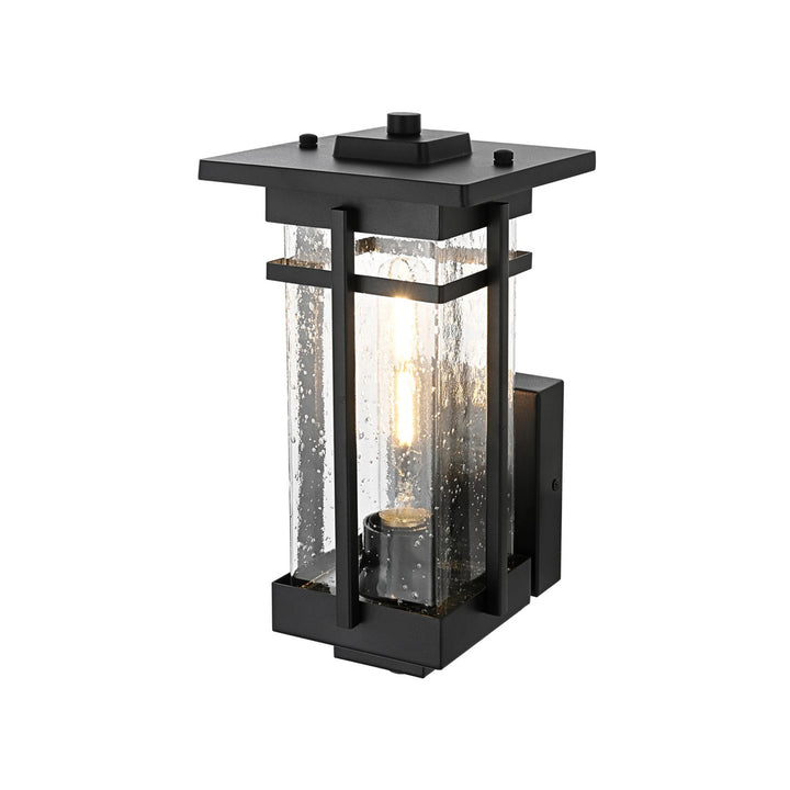 6.5 Inch Outdoor Wall Sconce in Black - View 6 - Joshua Marshal