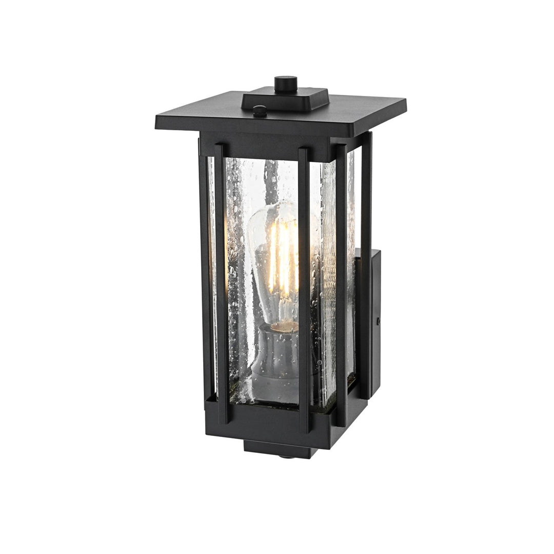 6.5 Inch Outdoor Wall Sconce in Black - View 4 - Joshua Marshal