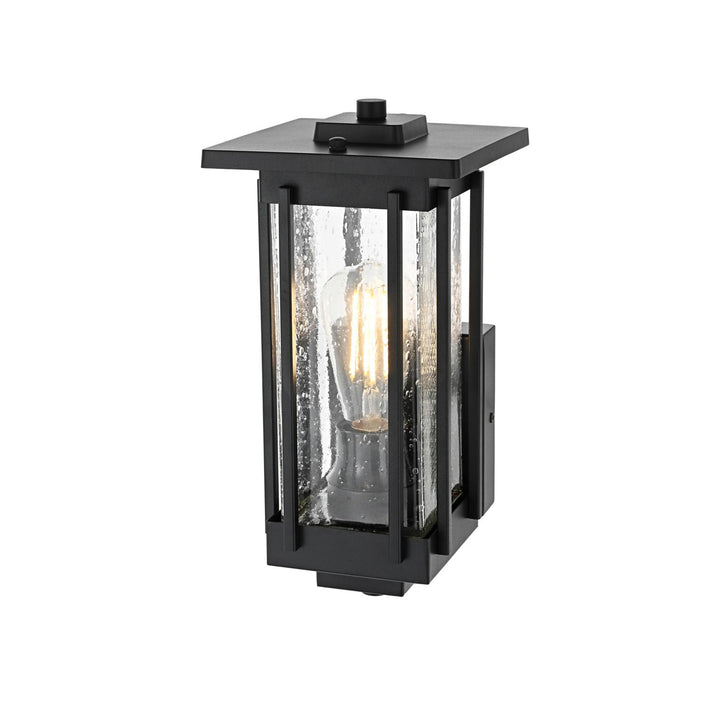 6.5 Inch Outdoor Wall Sconce in Black - View 4 - Joshua Marshal
