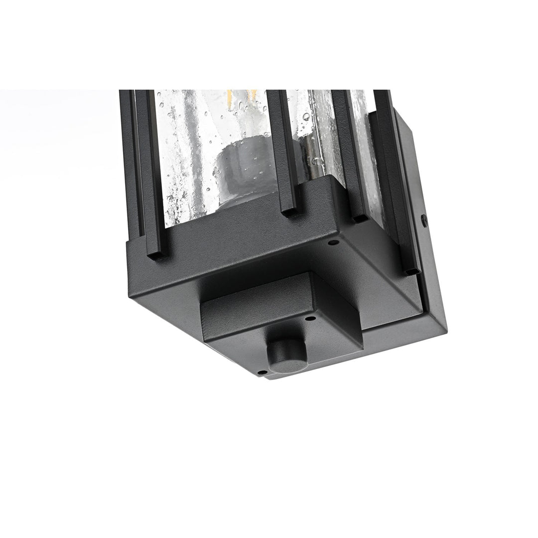 6.5 Inch Outdoor Wall Sconce in Black - View 6 - Joshua Marshal