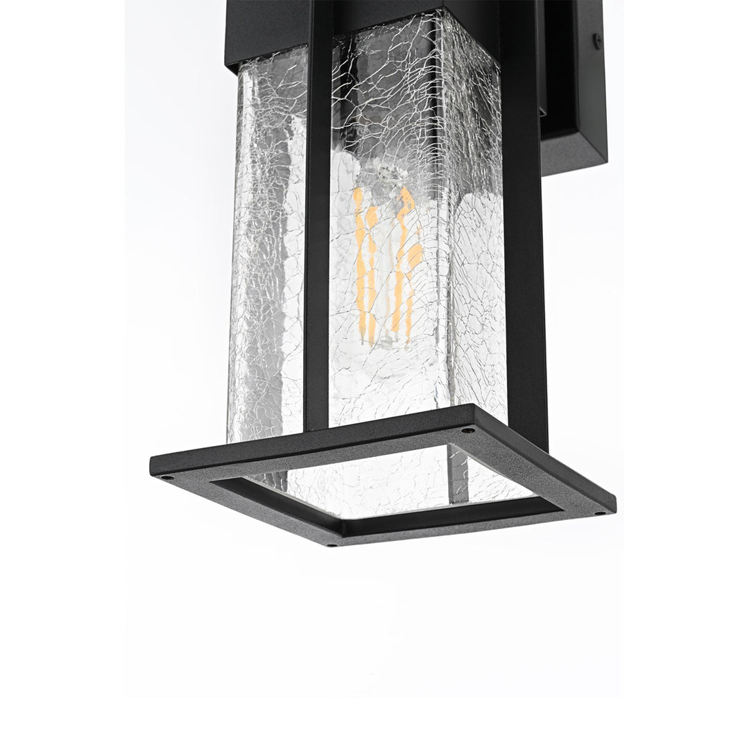 5 Inch Outdoor Wall Sconce in Black - View 6 - Joshua Marshal
