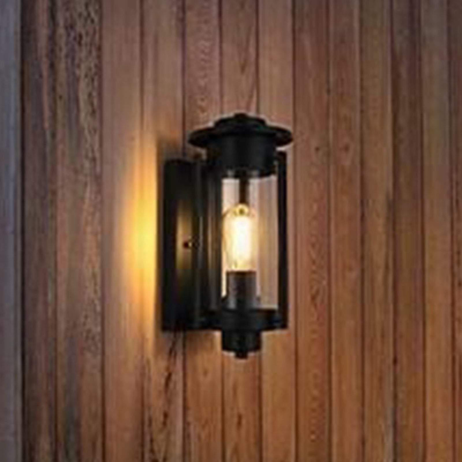 6.5 Inch Outdoor Wall Sconce in Black Black Finish - LIGHTING by Joshua Marshal