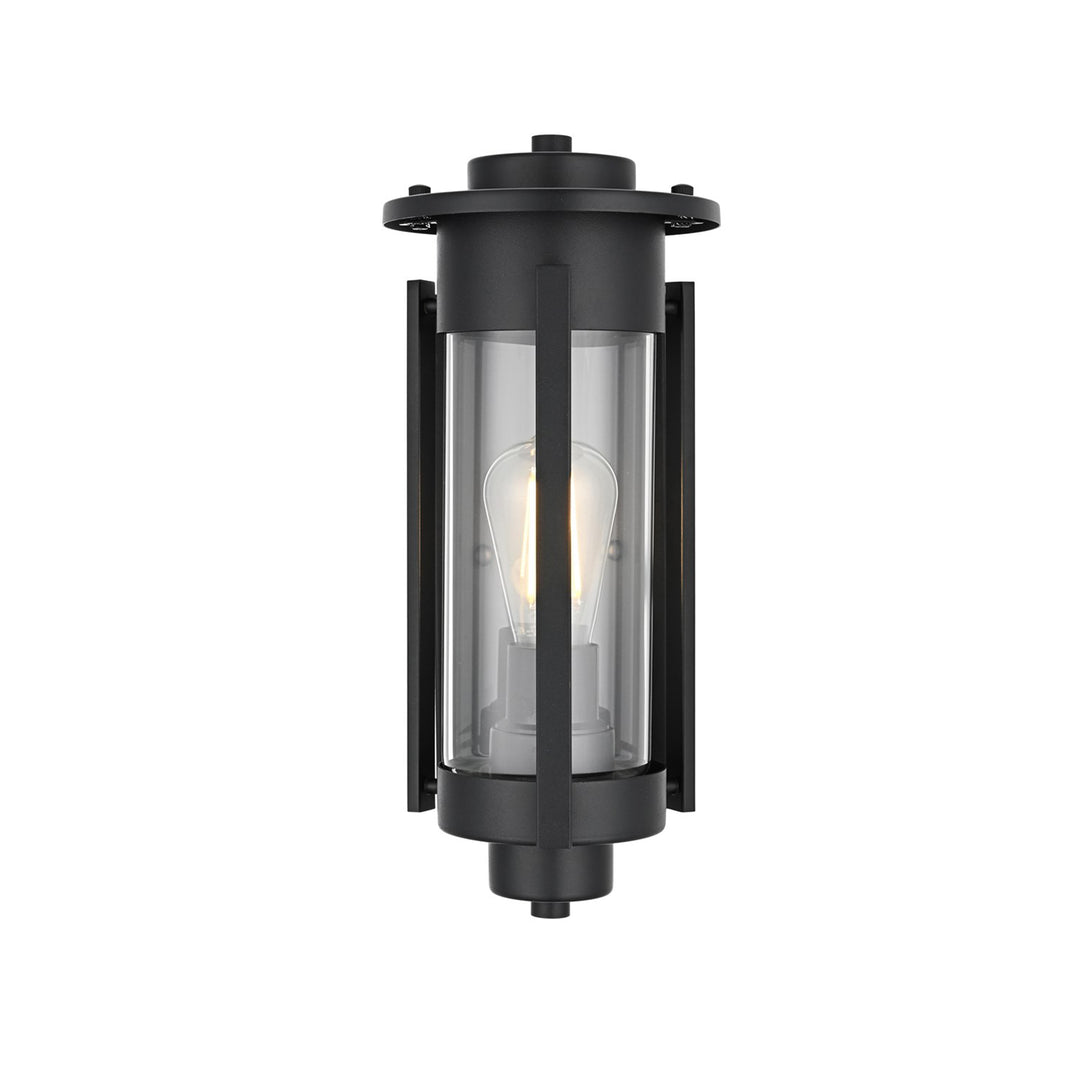 6.5 Inch Outdoor Wall Sconce in Black - View 4 - Joshua Marshal
