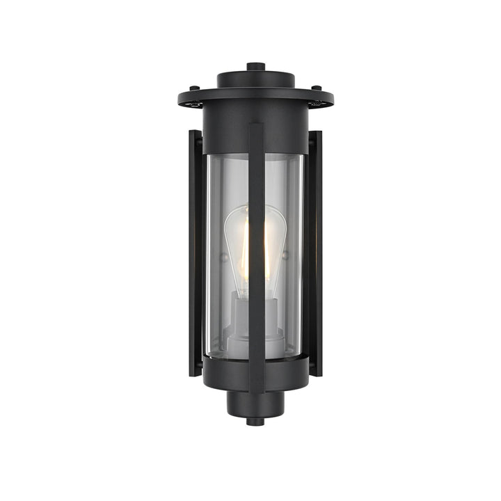 6.5 Inch Outdoor Wall Sconce in Black - View 4 - Joshua Marshal
