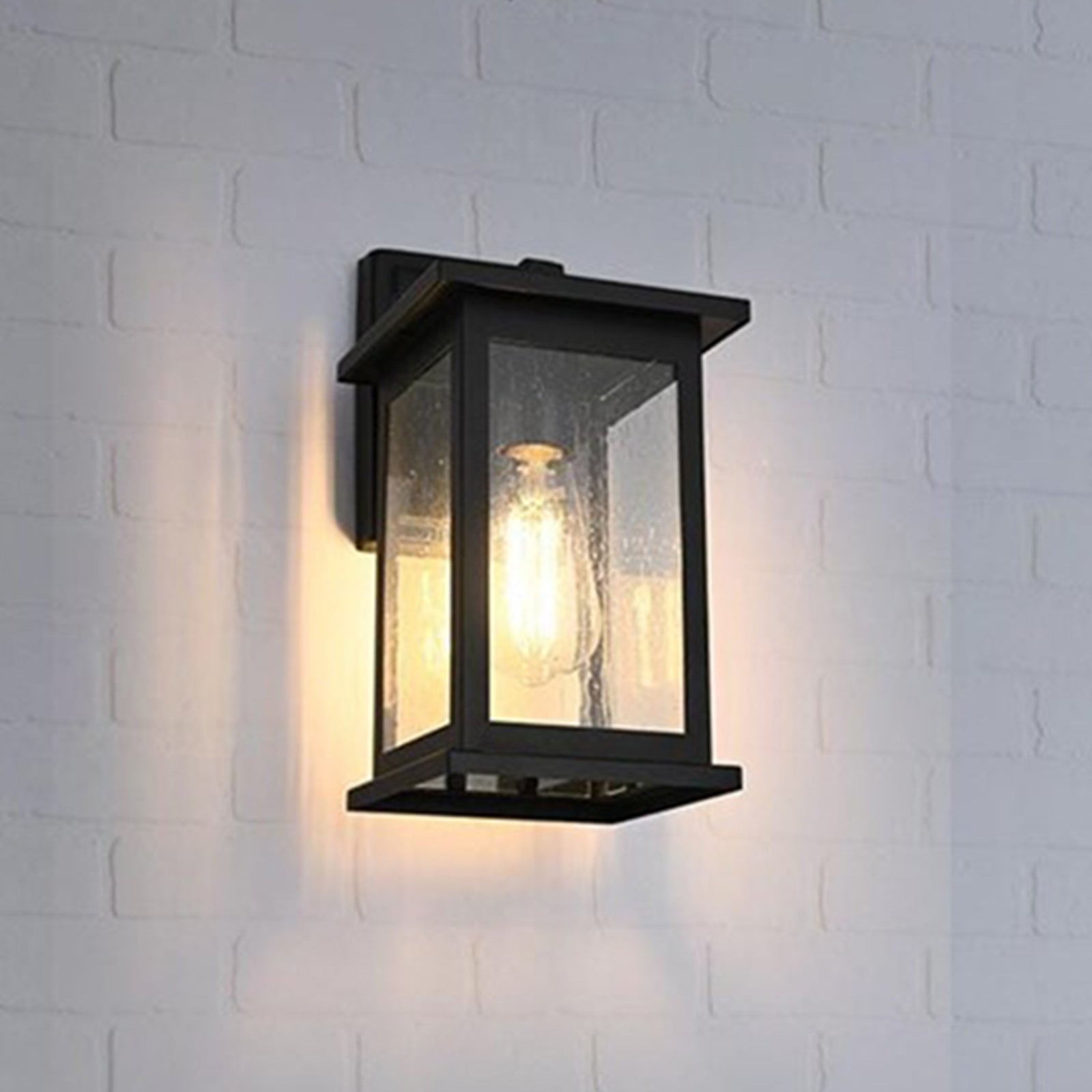 6 Inch Outdoor Wall Sconce in Black Black Finish - LIGHTING by Joshua Marshal