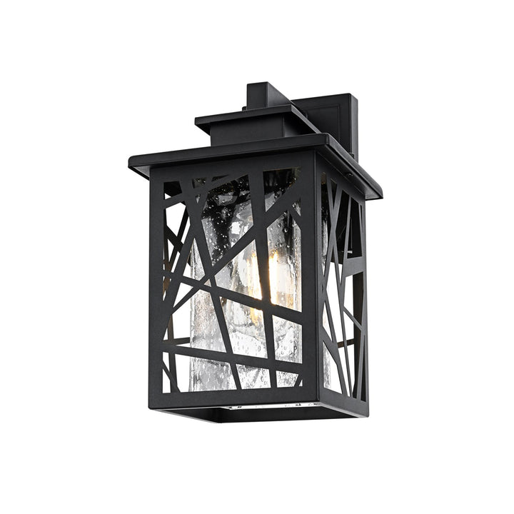 7 Inch Outdoor Wall Sconce in Black - View 3 - Joshua Marshal
