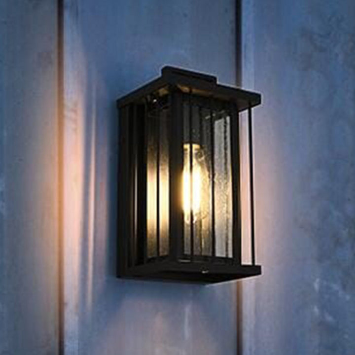 6.5 Inch Outdoor Wall Sconce in Black Black Finish - LIGHTING by Joshua Marshal