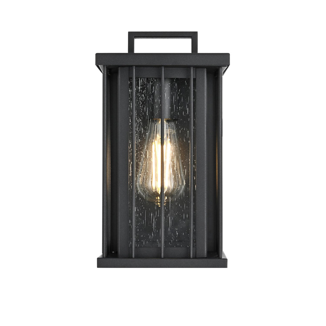 6.5 Inch Outdoor Wall Sconce in Black - View 3 - Joshua Marshal