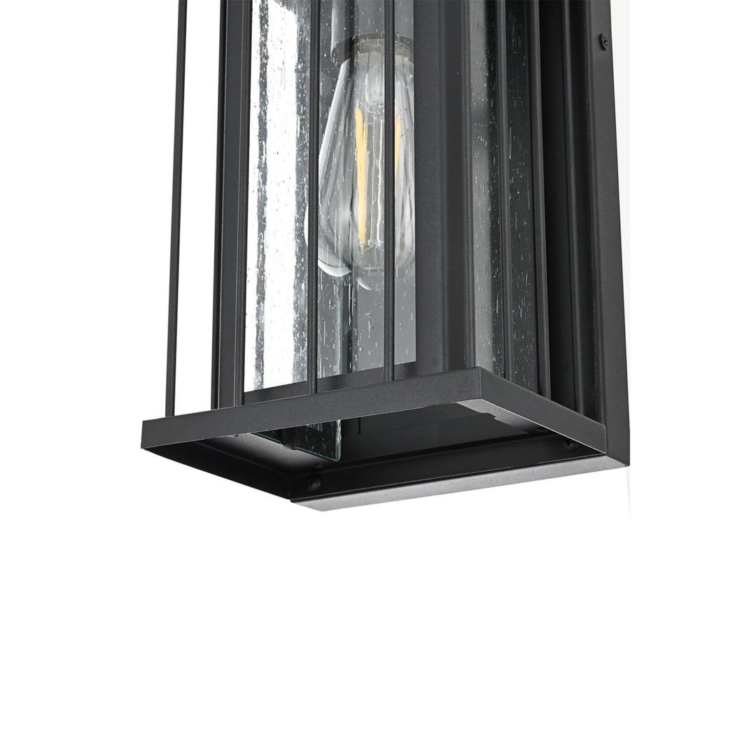6.5 Inch Outdoor Wall Sconce in Black - View 6 - Joshua Marshal
