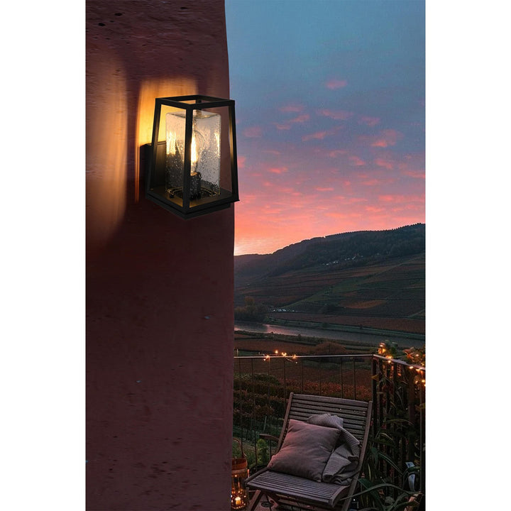 5 Inch Outdoor Wall Sconce in Black - View 2 - Joshua Marshal