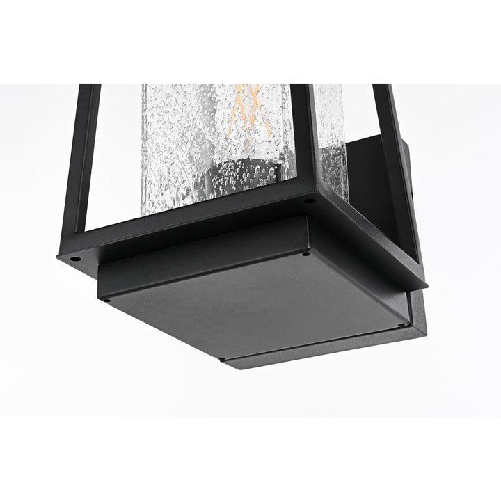 5 Inch Outdoor Wall Sconce in Black - View 6 - Joshua Marshal