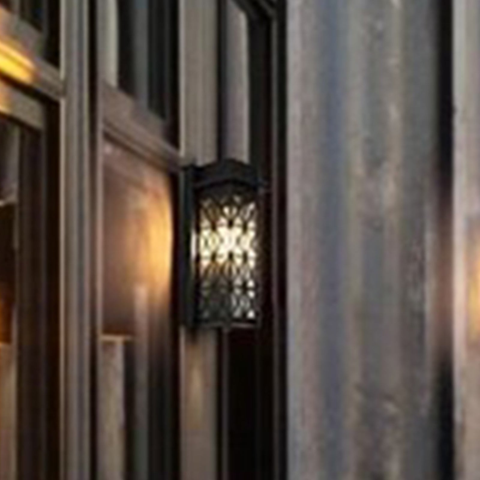 13 Inch Outdoor Wall Sconce in Black Black Finish - LIGHTING by Joshua Marshal