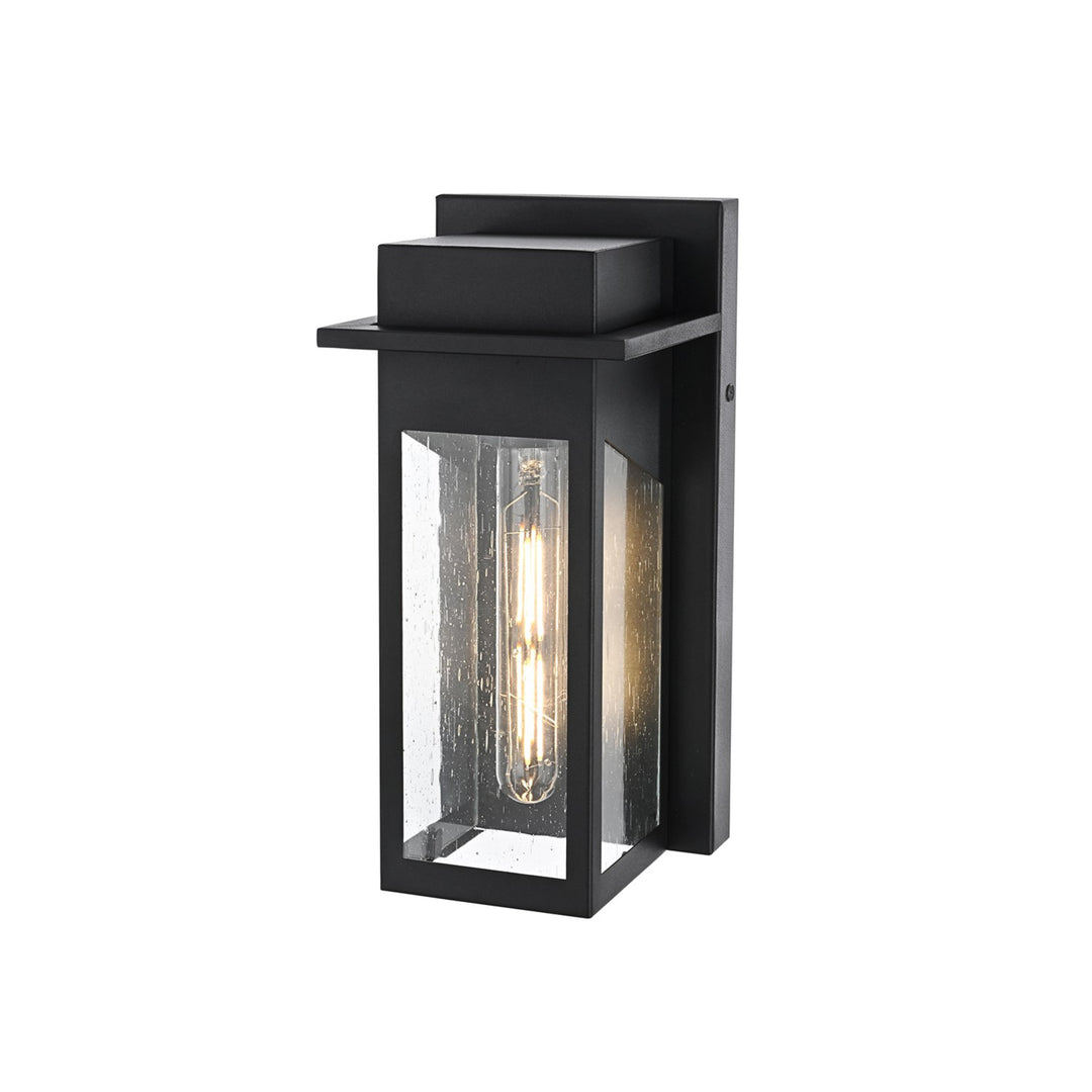 5 Inch Outdoor Wall Sconce in Black - View 5 - Joshua Marshal