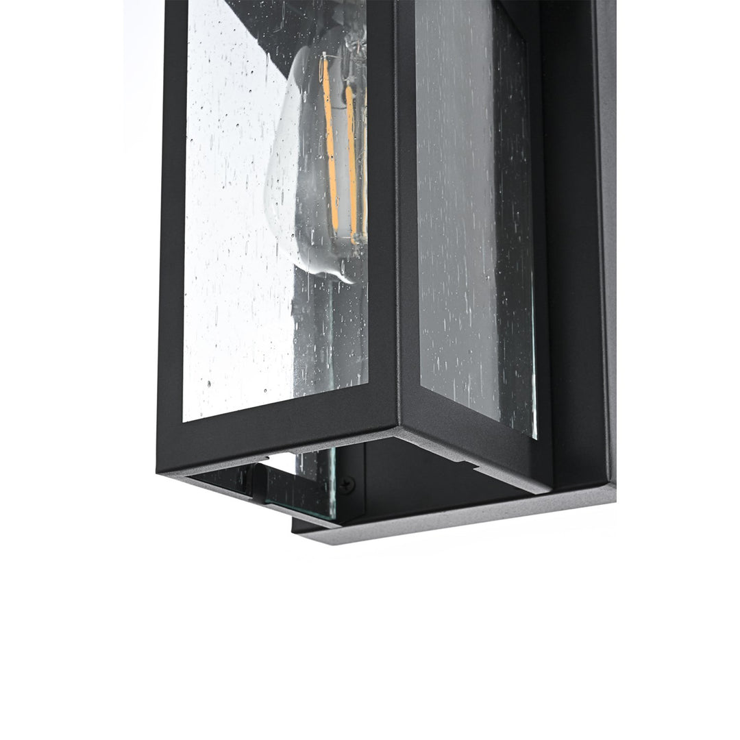 5 Inch Outdoor Wall Sconce in Black - View 6 - Joshua Marshal
