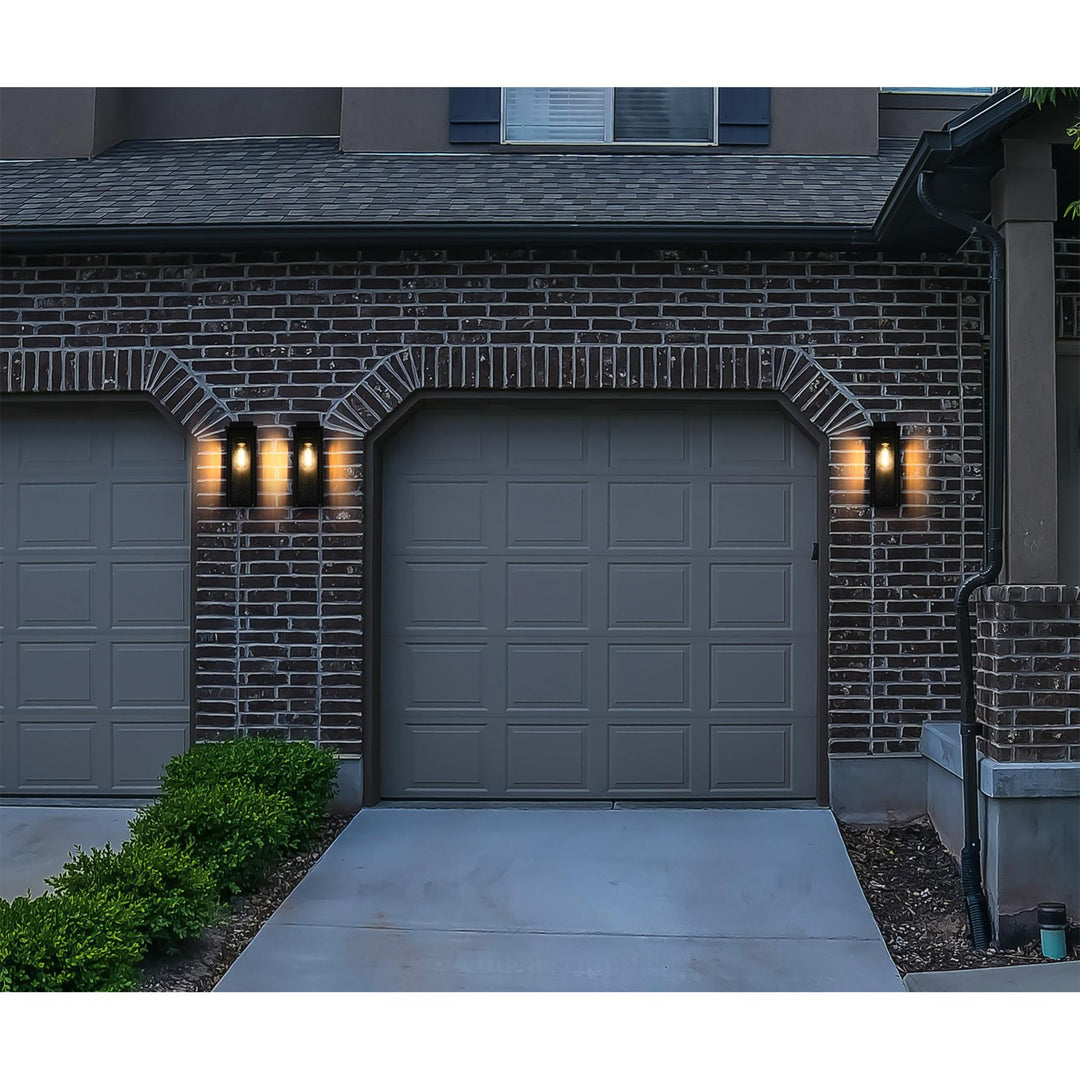 5.5 Inch Outdoor Wall Sconce in Black - View 2 - Joshua Marshal