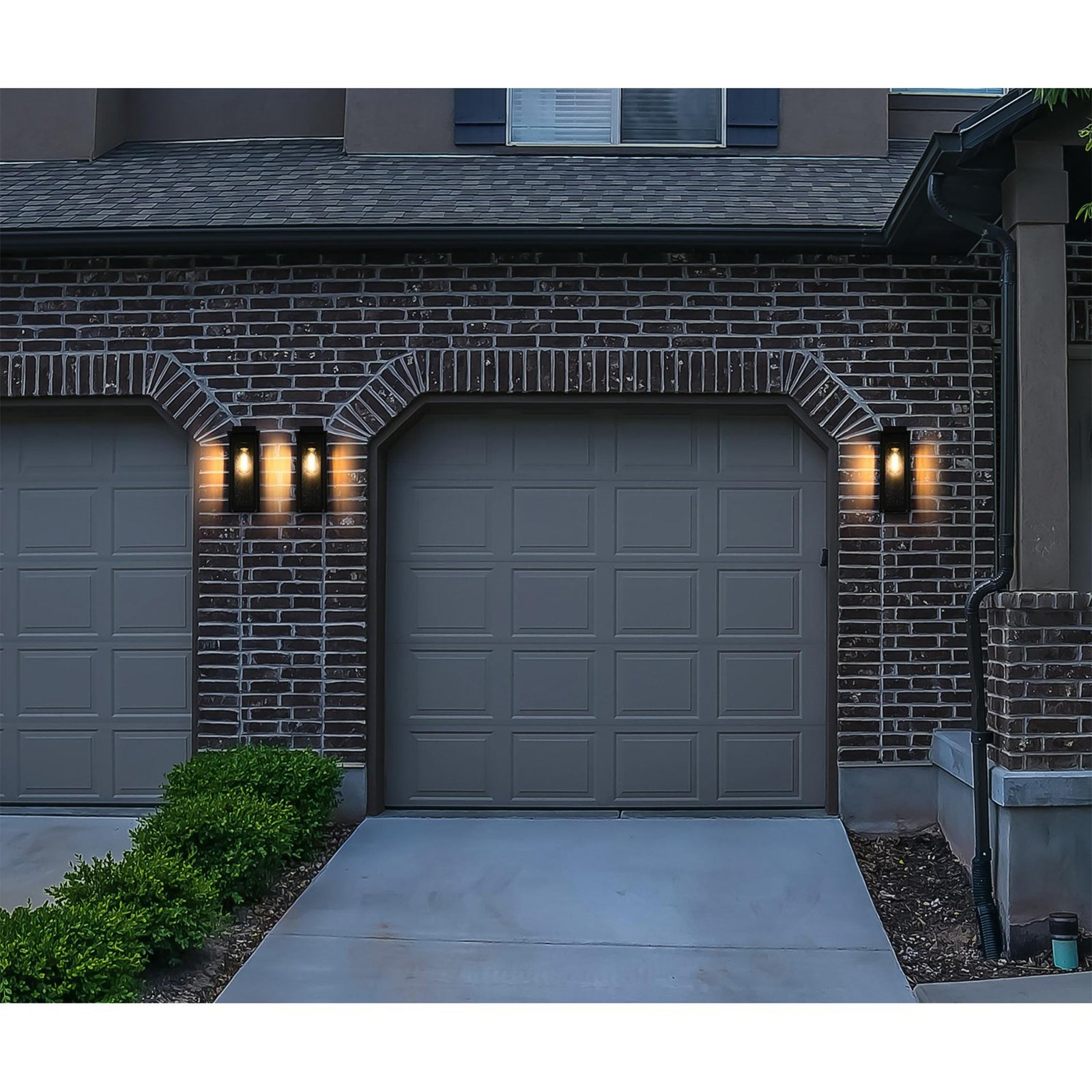 5.5 Inch Outdoor Wall Sconce in Black - View 2 - Joshua Marshal