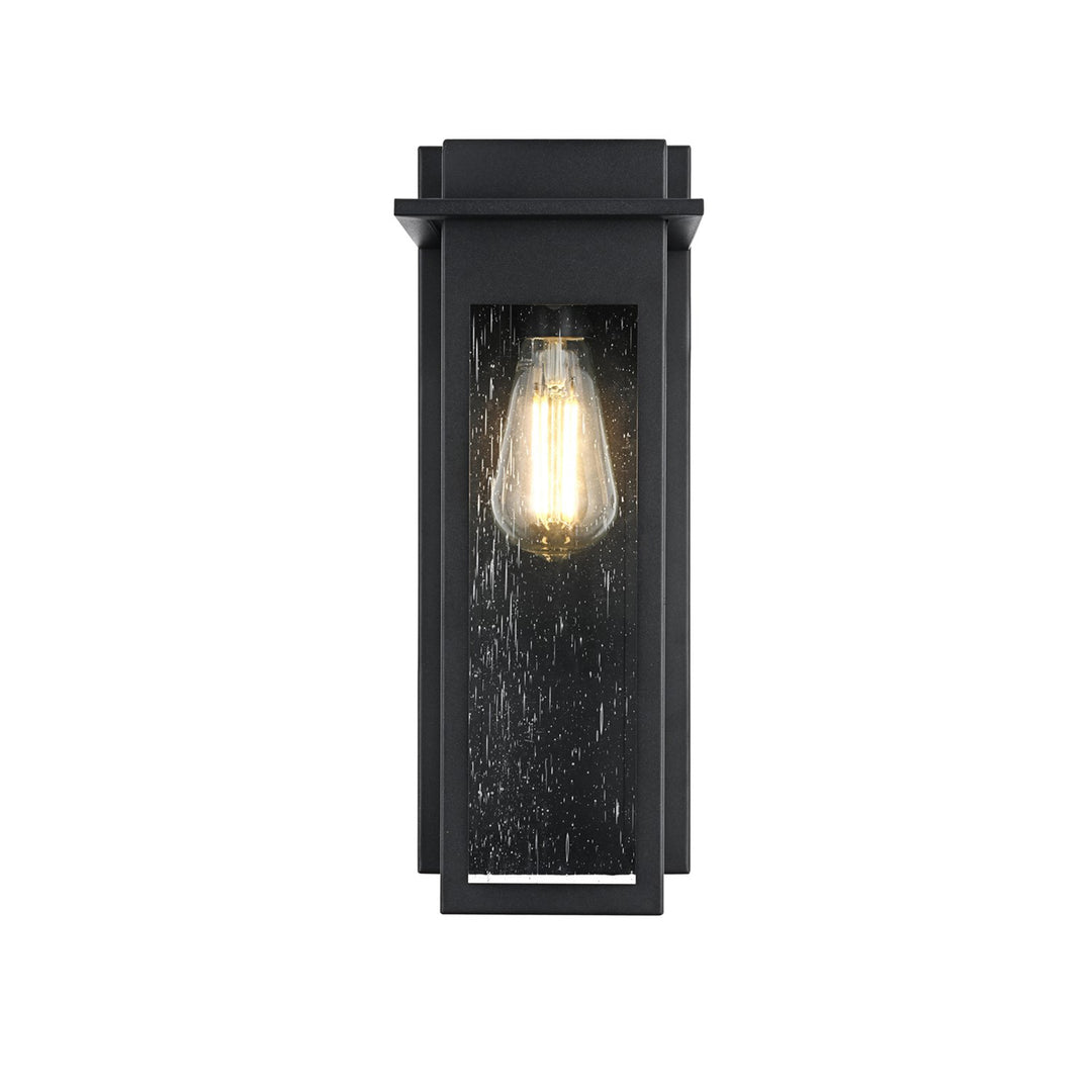 5.5 Inch Outdoor Wall Sconce in Black - View 4 - Joshua Marshal