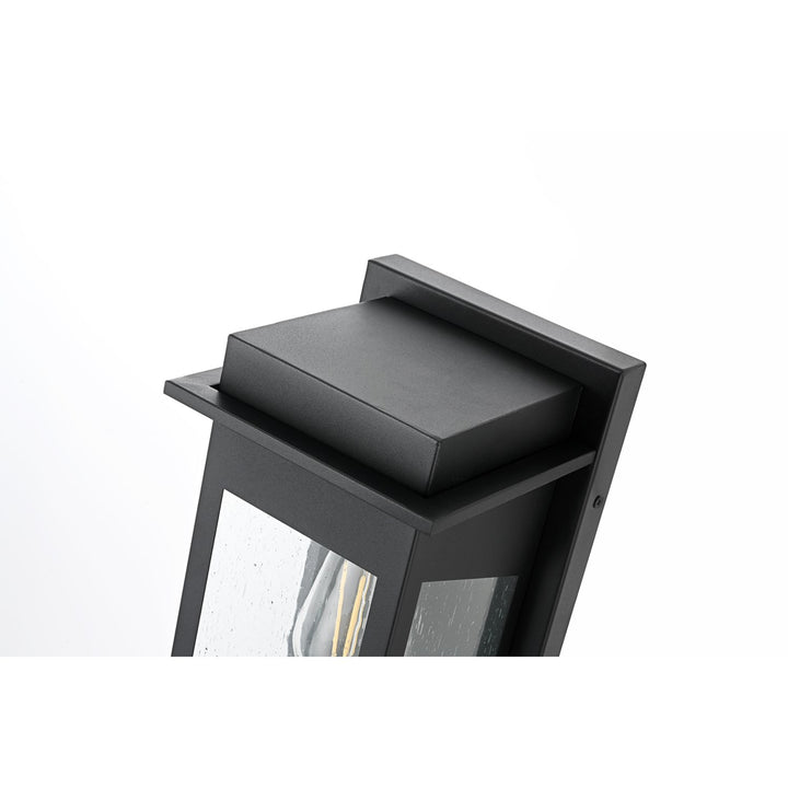 6.5 Inch Outdoor Wall Sconce in Black - View 5 - Joshua Marshal
