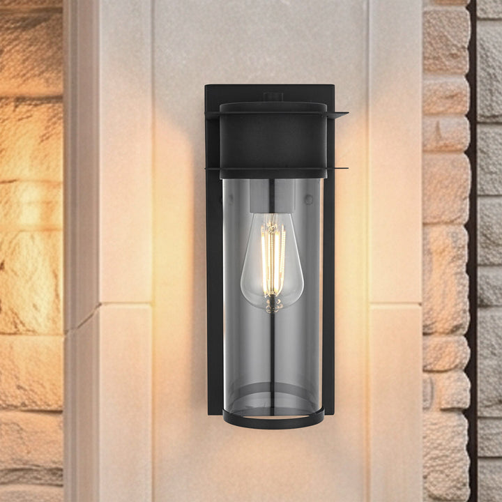 5.5 Inch Outdoor Wall Sconce in Black
