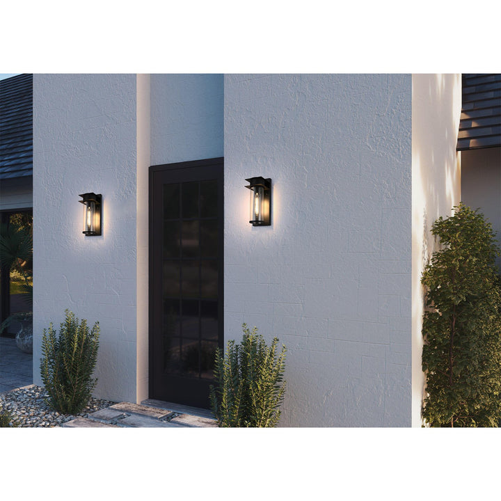 5.5 Inch Outdoor Wall Sconce in Black - View 2 - Joshua Marshal