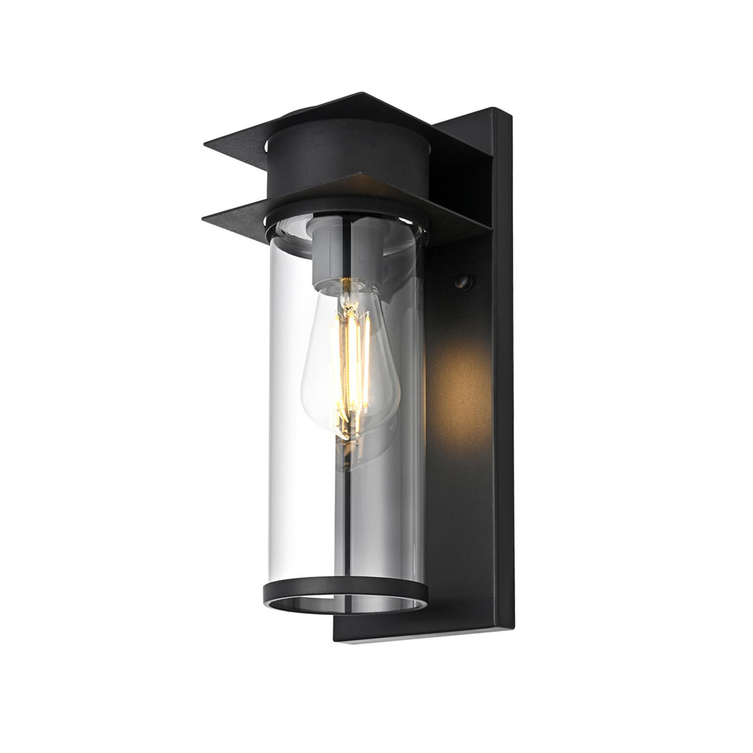 5.5 Inch Outdoor Wall Sconce in Black - View 3 - Joshua Marshal