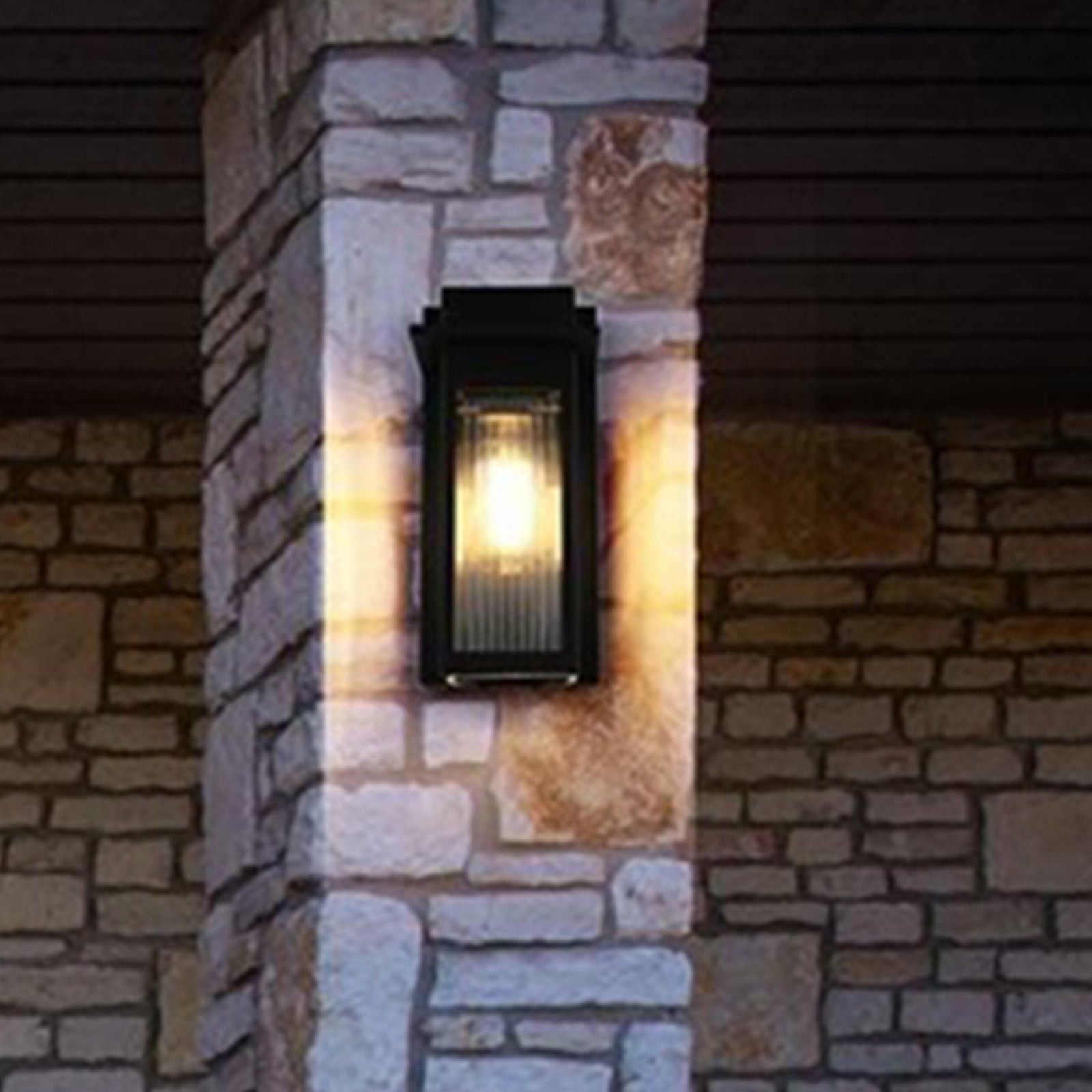 5 Inch Outdoor Wall Sconce in Black Black Finish - LIGHTING by Joshua Marshal