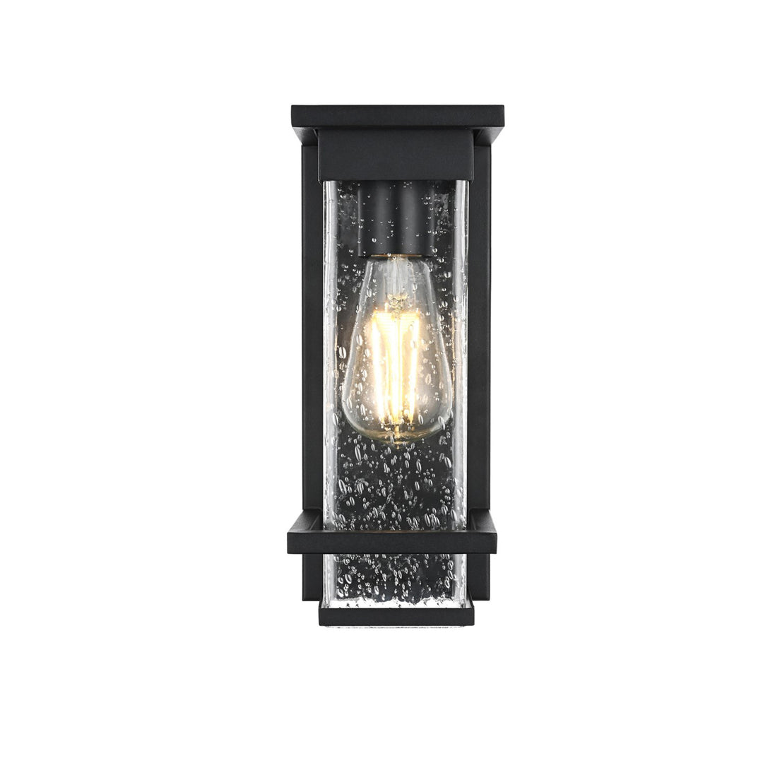 4.5 Inch Outdoor Wall Sconce in Black - View 3 - Joshua Marshal