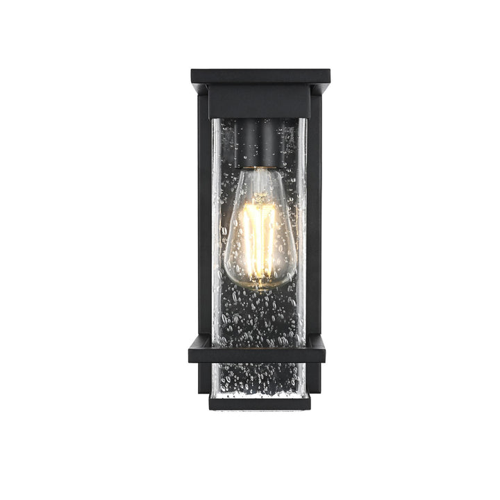4.5 Inch Outdoor Wall Sconce in Black - View 3 - Joshua Marshal