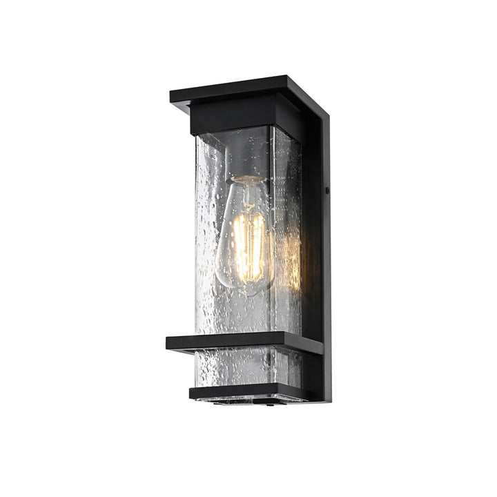 4.5 Inch Outdoor Wall Sconce in Black - View 5 - Joshua Marshal