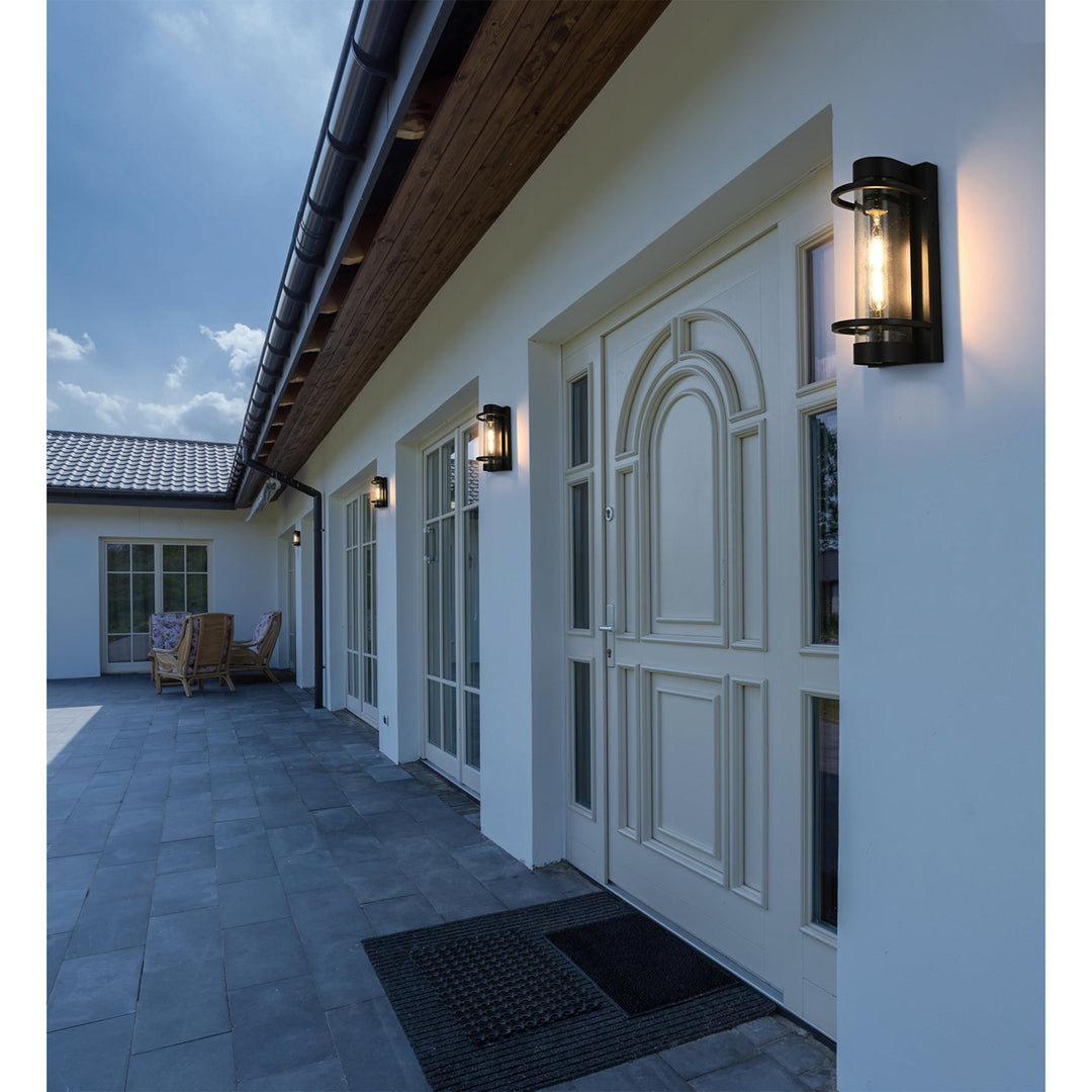 5.5 Inch Outdoor Wall Sconce in Black - View 2 - Joshua Marshal