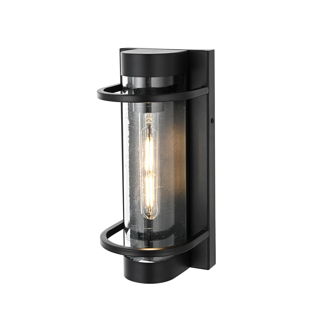 5.5 Inch Outdoor Wall Sconce in Black - View 4 - Joshua Marshal